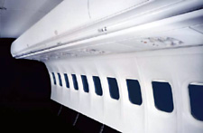 Tedlar� films give airlines maximum design flexibility in creating passenger areas that are attractive, easy to clean, and scuff-resistant.